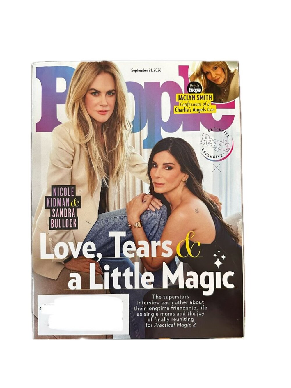 People Magazine September 21 2026 Nicole Kidman & Sandra Bullock Practical Magic